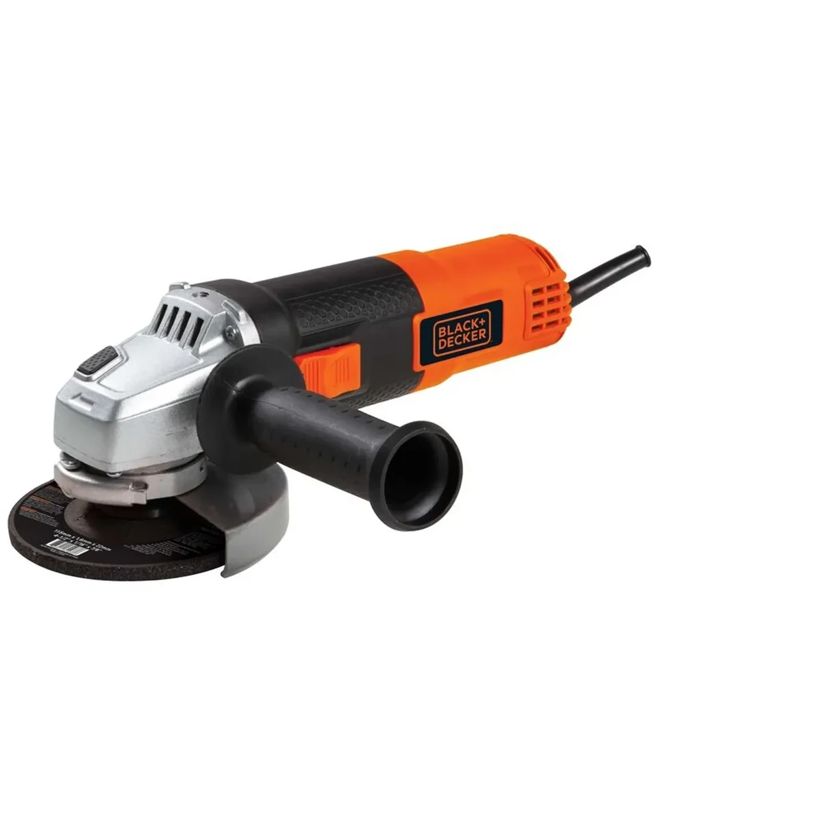 Amoladora angular Black & Decker G720N 115mm 820W con disco y llave