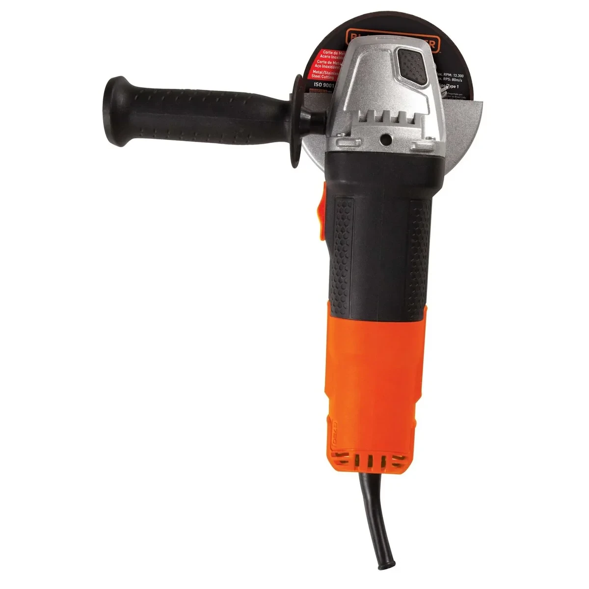 Amoladora angular Black & Decker G720N 115mm 820W con disco y llave foto 2
