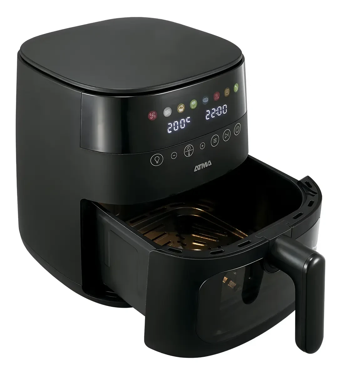Freidora de aire Atma FR248AP 1750W 8L con control táctil foto 3