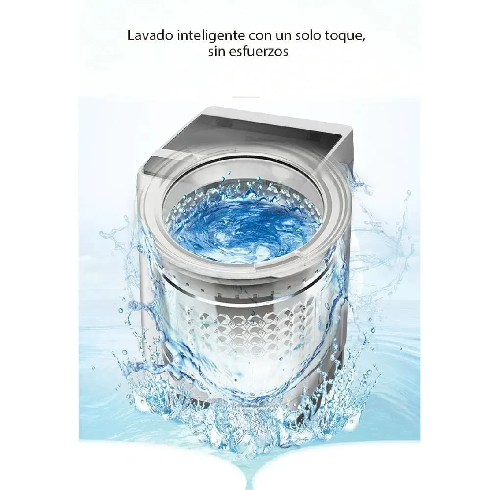 Lavarropas Philco 5kg carga superior gris foto 3