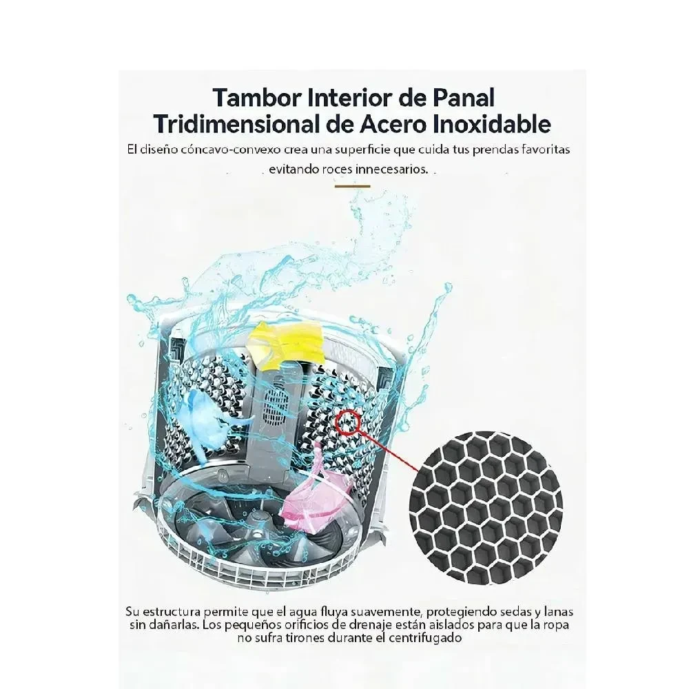 Lavarropas Philco 5kg carga superior gris foto 4