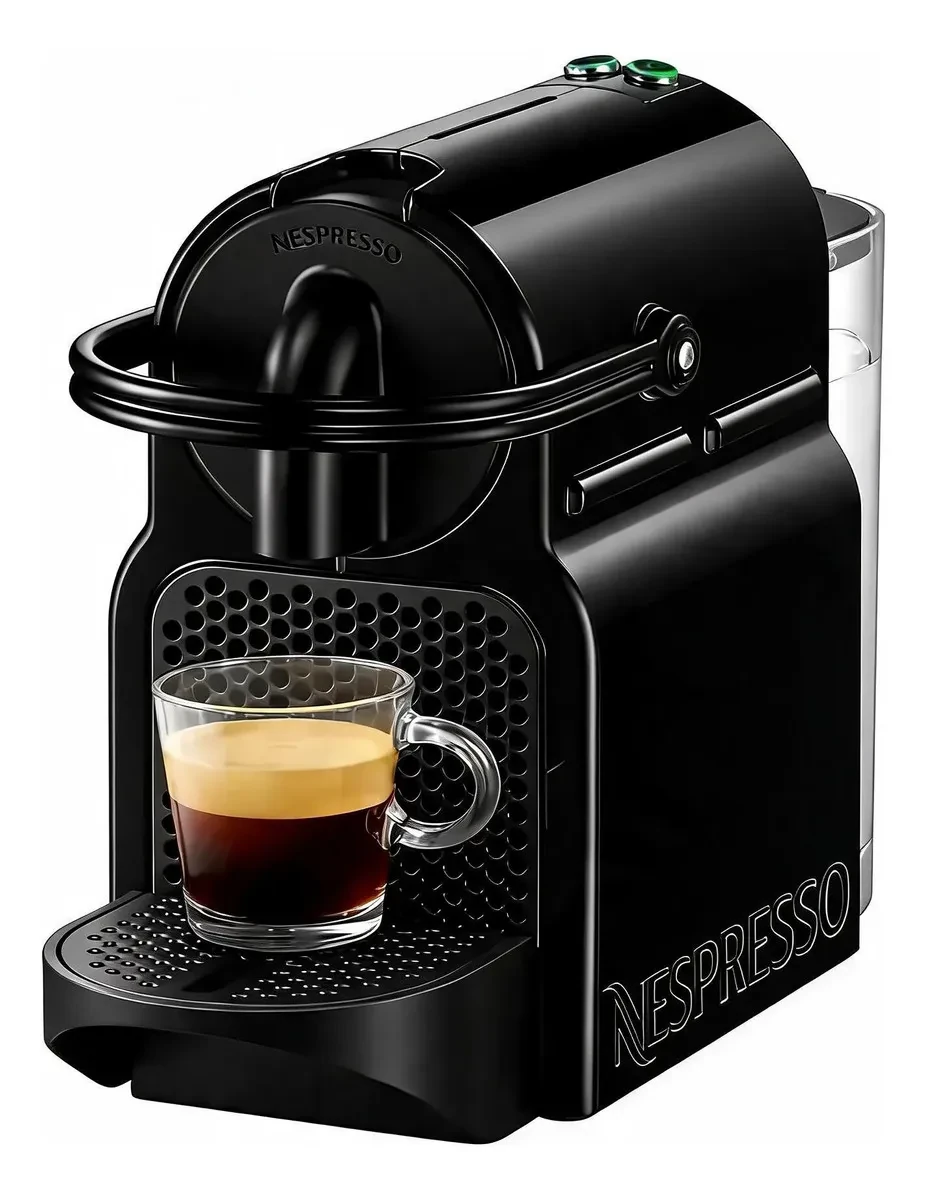 Cafetera de cápsulas Nespresso Inissia Negra 19 bares foto 6