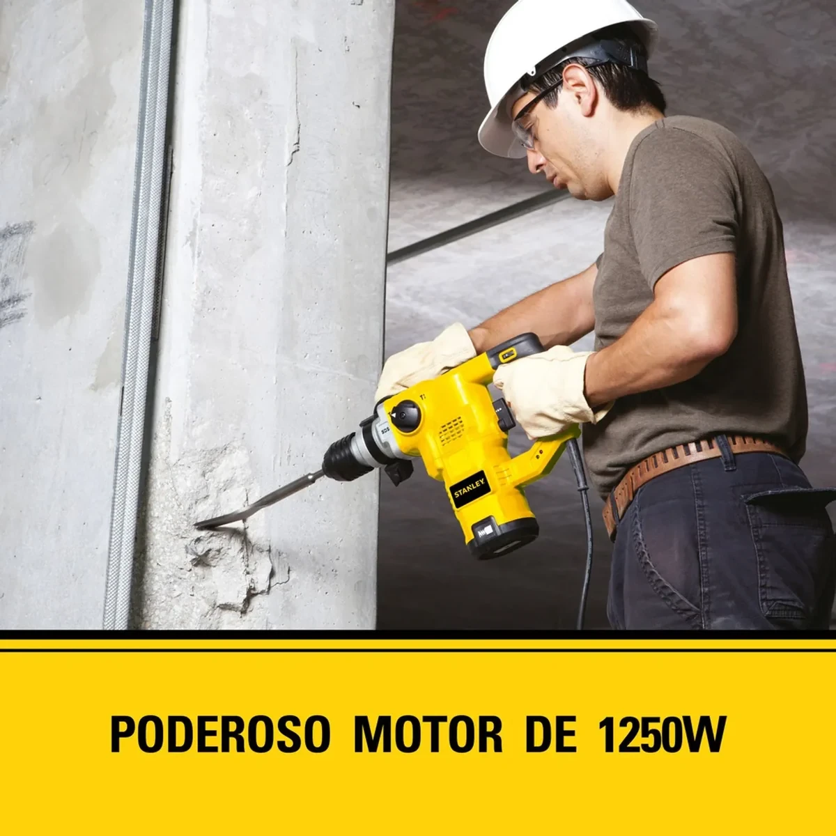 Rotomartillo Stanley 1250W SDS Plus hasta 32mm con maletín foto 4